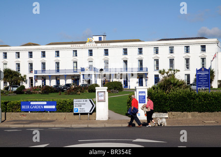 Royal Norfolk Hotel sur l'Esplanade de Littlehampton West Sussex England UK Banque D'Images