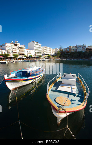 Agios Nikolaos - Crète Banque D'Images