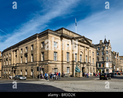 Le bâtiment de la Haute Cour à Lawnmarket le Royal Mile Edinburgh Banque D'Images