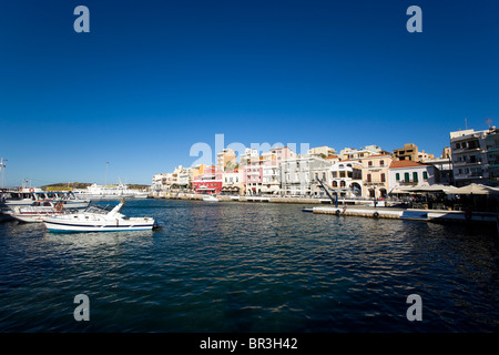 Agios Nikolaos - Crète Banque D'Images