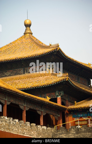 La Cité Interdite, Beijing, Chine Banque D'Images