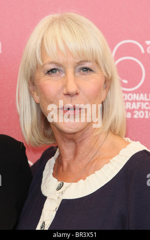 HELEN MIRREN THE TEMPEST PHOTOCALL. 67H FESTIVAL DU FILM DE VENISE Venise ITALIE 11 Septembre 2010 Banque D'Images