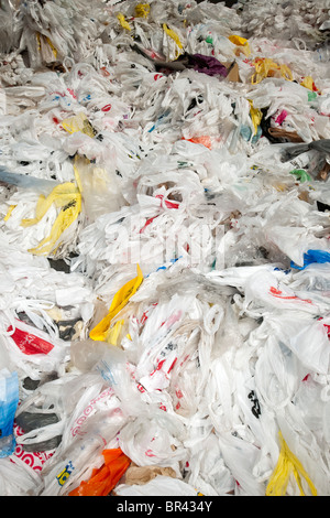 Le Sac Monster s'arrête à Times Square à New York pour éduquer les consommateurs sur les sacs en plastique de l'environnement Banque D'Images