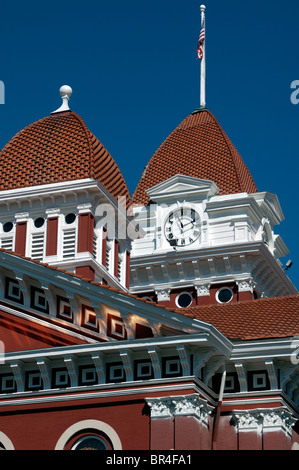 Le Palais de justice, Crown Point, Indiana, USA. Anciennement le Lake County Jail House que John Dillinger est sortie de le 03 mars 1934. Banque D'Images