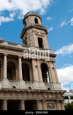 L'église St Sulpice, Paris, France Banque D'Images