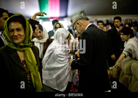 2009 DES ÉLECTIONS AFGHANES Banque D'Images