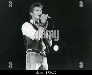 Groupe pop norvégien A-HA avec Morten Harket en 1986 Banque D'Images