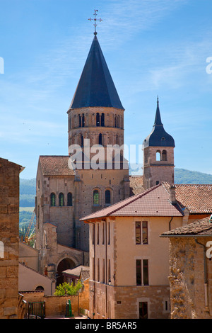 Europe, France, Saône-et-Loire, l'Abbaye de Cluny, Banque D'Images