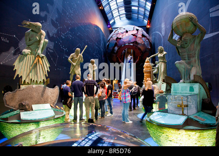 L'Europe, Royaume-Uni, Angleterre, Londres, la terre Galeries sur le Muséum d'Histoire Naturelle de Londres Banque D'Images