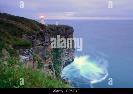 Dunnett Head (la pointe nord du mopst Grande-bretagne continentale), Caithness, Ecosse Banque D'Images