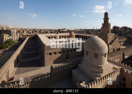 Mosquée d'Ibn Tulun de la madrasa de Sarghatmish. Banque D'Images