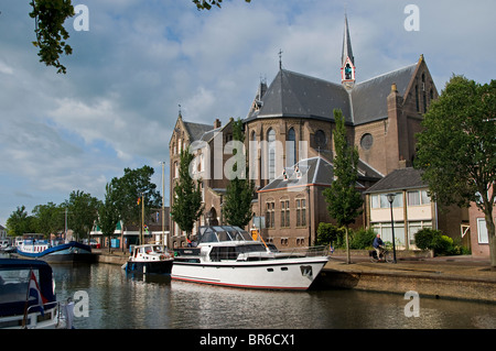 Sneek Pays-bas frise town city Banque D'Images