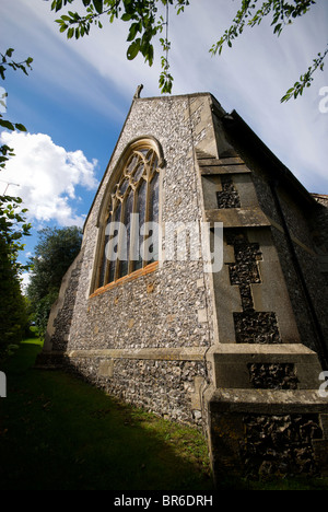 Église paroissiale Eastbury Berkshire UK Banque D'Images