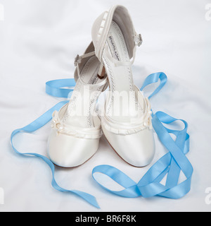 Chaussures de mariage Banque D'Images