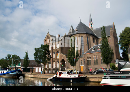 Sneek Pays-bas frise town city Banque D'Images