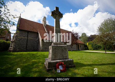 Église paroissiale Eastbury Berkshire UK Banque D'Images