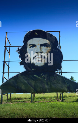 L'image emblématique de Che Guevara leader cubain Banque D'Images