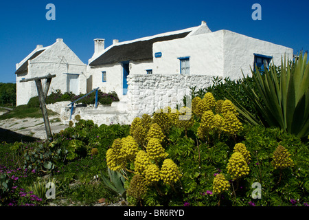 Maison de pêcheur, Kassiesbaai, Arniston, Western Cape, Afrique du Sud Banque D'Images
