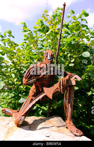 Rusty Alien guerrier Banque D'Images
