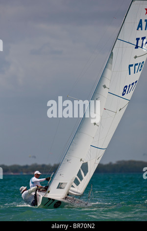 Régate Star Bacardi, Miami 2009. Banque D'Images