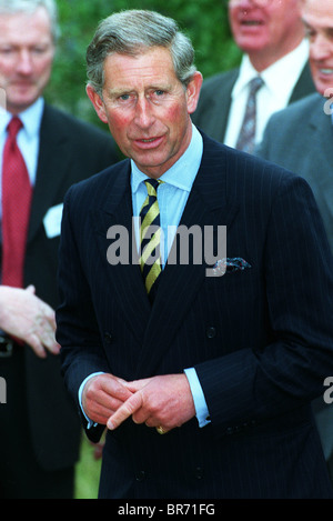 Le PRINCE CHARLES PRINCE DE GALLES 21 septembre 2001 GLASGOW Grande-bretagne Banque D'Images