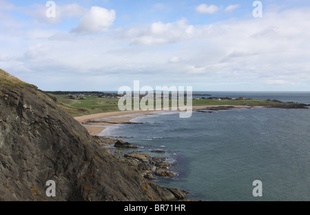 Plage de l'ouest et de earlsferry point kincraig sur chemin côtier fife ecosse septembre 2010 Banque D'Images