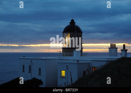 Le phare de Mull of Kintyre, Ecosse Banque D'Images