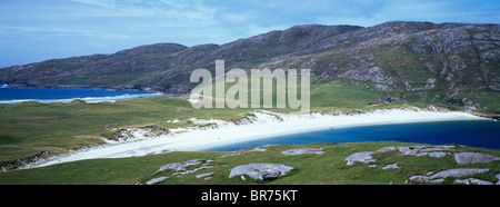 Vatersay Bay, îles Hébrides, Ecosse Banque D'Images