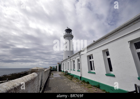 Phare de South Stack Anglesey au nord du Pays de Galles UK Banque D'Images