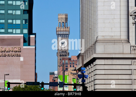 Emerson Bromo-Seltzer Tower à Baltimore MD Banque D'Images