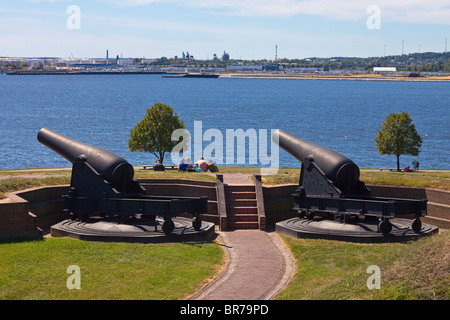 Le Fort McHenry, Balitmore, MD Banque D'Images