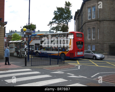 Ashton-under-Lyne Town Centre, Angleterre, Royaume-Uni. Banque D'Images