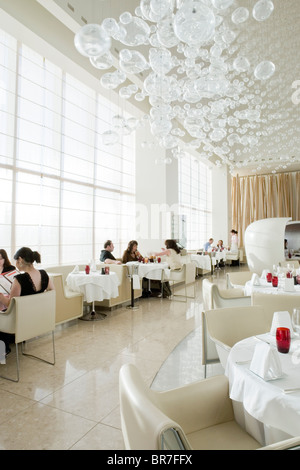 L'intérieur d'un restaurant dans un hôtel à Las Vegas. Banque D'Images