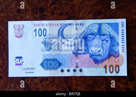 L'argent de l'Afrique du Sud (rand) Banque D'Images