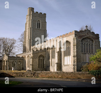 L'église de Saint Grégoire à Sudbury, Suffolk, Angleterre. Banque D'Images