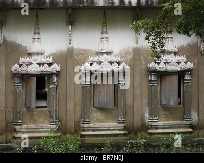 Wat Khun Samut Trawat dans Ban Khun Samut Chin, Pra Samut Chedi, Samut Prakan, Thaïlande Banque D'Images