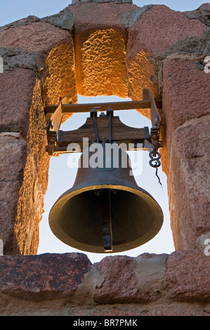 Cloche de la chapelle au sommet du mont Sinaï (Moïse) dans les montagnes du Sinaï égyptien Banque D'Images