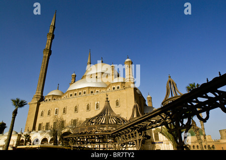 La mosquée de Mohamed Ali, Le Caire, Egypte Banque D'Images