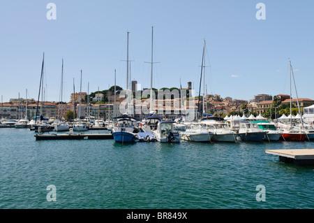 Cannes Marina Banque D'Images