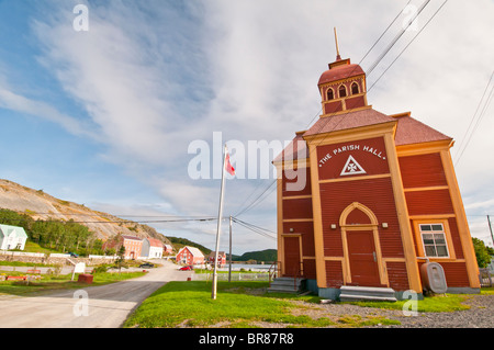 Salle paroissiale, de Trinity, à Terre-Neuve et Labrador, Canada Banque D'Images