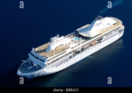 Vue aérienne de croisière. Banque D'Images