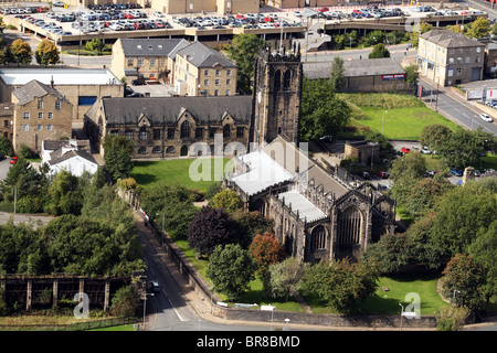 L'église paroissiale de Halifax Royaume-uni UK Yorkshire Calderdale Banque D'Images