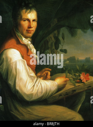 FRIEDRICH ALEXANDER VON HUMBOLDT (1769-1859) naturaliste et explorateur allemand Banque D'Images