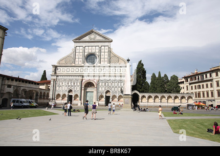 Basilica di Santa Maria Novella, Florence, Italie Banque D'Images