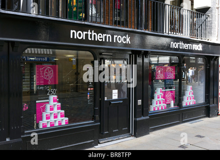 Direction générale de la banque Northern Rock dans le centre-ville de Chester, Cheshire, Angleterre, RU Banque D'Images