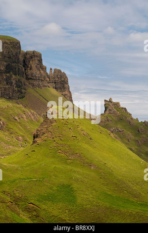 Le Quirang Ile de Skye, Inverness-shire en Écosse. 6622 SCO Banque D'Images