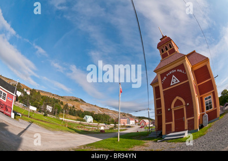 Salle paroissiale, de Trinity, à Terre-Neuve et Labrador, Canada Banque D'Images