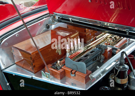 Excellent exemple d'un chanteur 1934 Neuf Le Mans Classic car soit rétabli ou soignés Banque D'Images