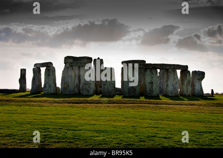 Royaume-uni, Angleterre, dans le Wiltshire, Stonehenge Banque D'Images