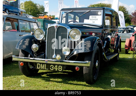 Excellent exemple d'une Rover 14 de 1936 classic car soit rétabli ou soignés Banque D'Images